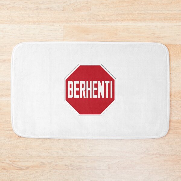 Item preview, Malaysia Stop Sign Berhenti designed and sold by chath-tsu.