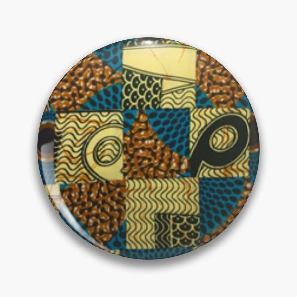 Item preview, African Fabric Patchwork Collage Art Patterns [#221] designed and sold by AfriStyleUK.