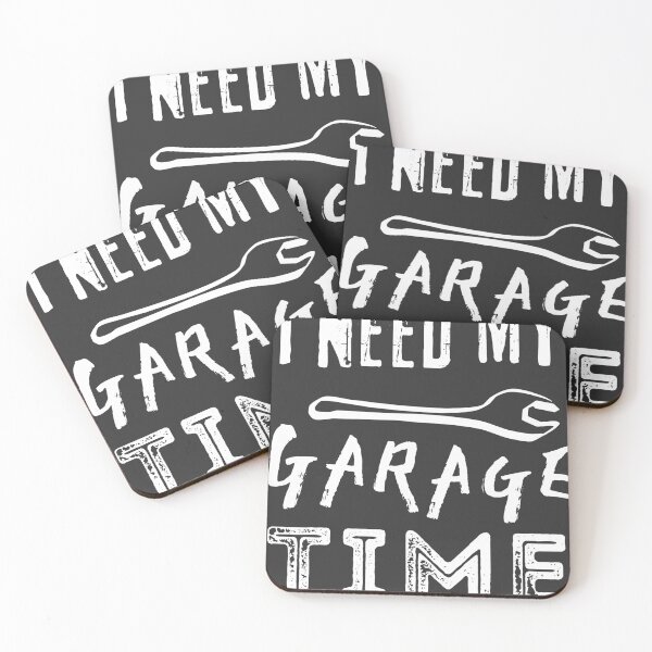 Item preview,  I Need My Garage Time Charcoal designed and sold by ViewerEqualsPhoton.
