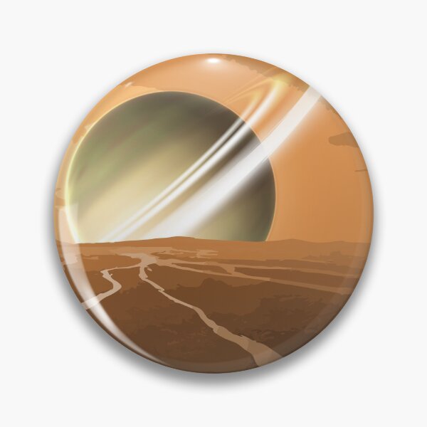 Item preview, Explore Titan surface designed and sold by ElseWorldDesign.