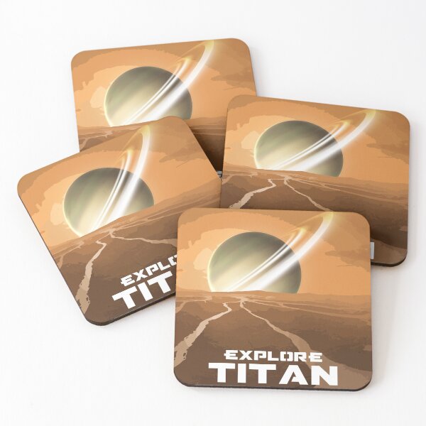 Item preview, Explore Titan surface designed and sold by ElseWorldDesign.