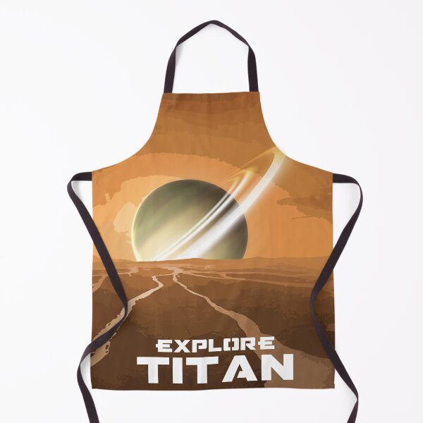 Item preview, Explore Titan surface designed and sold by ElseWorldDesign.