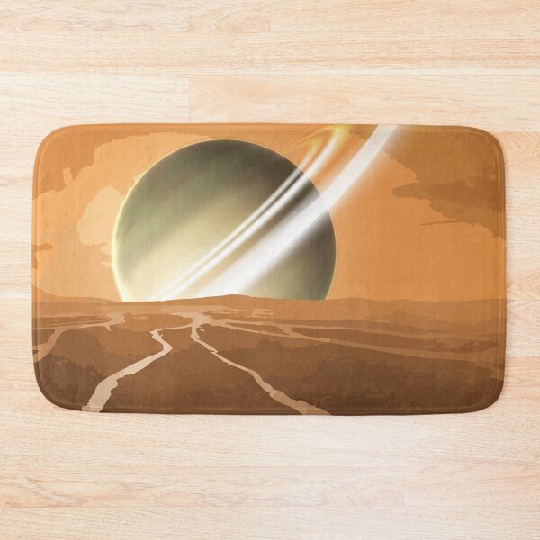 Item preview, Explore Titan surface designed and sold by ElseWorldDesign.
