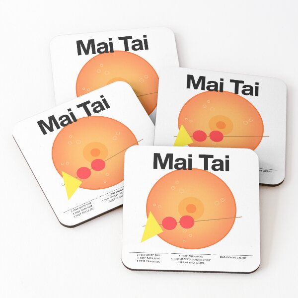 Item preview, Cocktail mixology for the house bar "Mai Tai" designed and sold by TrueType.