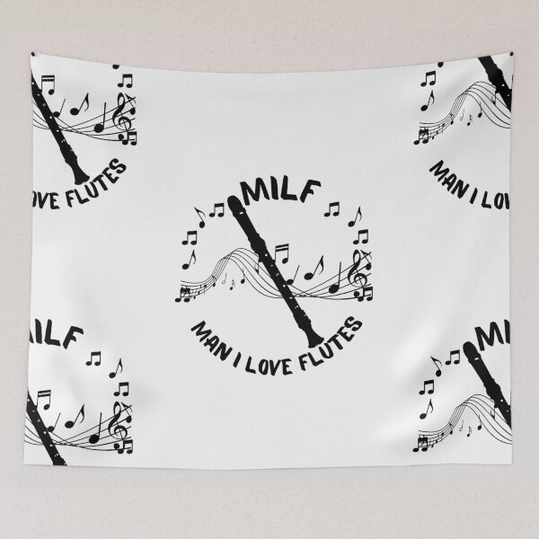 Item preview, MILF Man I Love Flutes | Flutist | Orchestra | Clarinet designed and sold by itsokaybyme.
