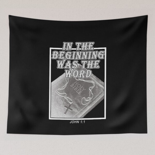 Item preview, In The Beginning Was The Word  designed and sold by iamhewho.