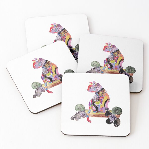 Item preview, Real Feline. Cat made with collages designed and sold by Galeria-S.