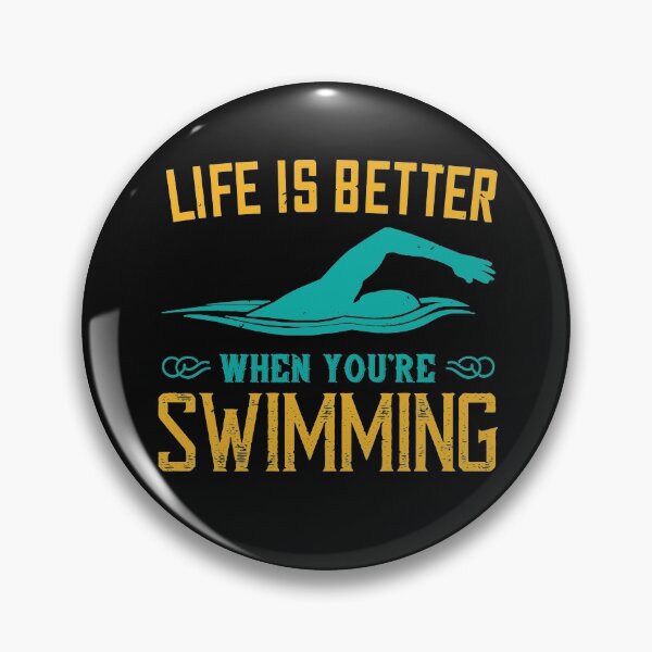 Item preview, Life is better when you're swimming designed and sold by SasKloset.