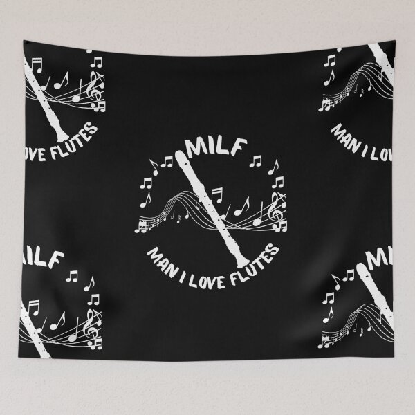 Item preview, MILF Man I Love Flutes | Flutist | Orchestra | Clarinet designed and sold by itsokaybyme.