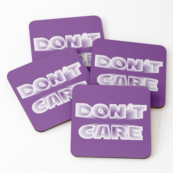 Item preview, DON'T CARE designed and sold by MyLucidDreams.