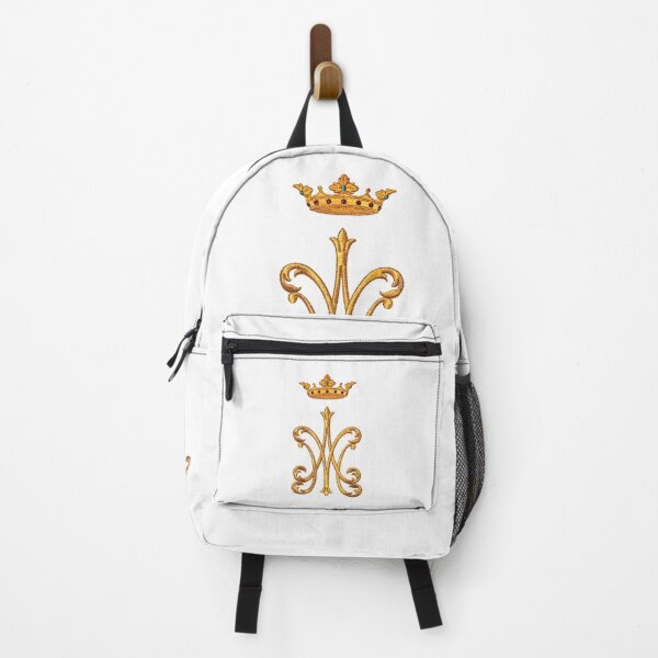 Artikelvorschau, Spaß katholische Geschenke - Ave Maria Monogramm Symbol weiß | katholischer Geschenkeladen und Laden für Taufgeschenke, Konfirmationsgeschenke, Erstkommunionsgeschenke, Hochzeitsgeschenke entworfen und verkauft von St Joseph Art.
