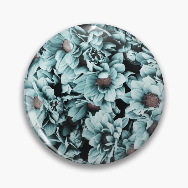 Item preview, Soft Teal Daisies  designed and sold by SquishStitches.