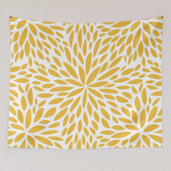 Item preview, Floral Petals Yellow designed and sold by meggydesigns.