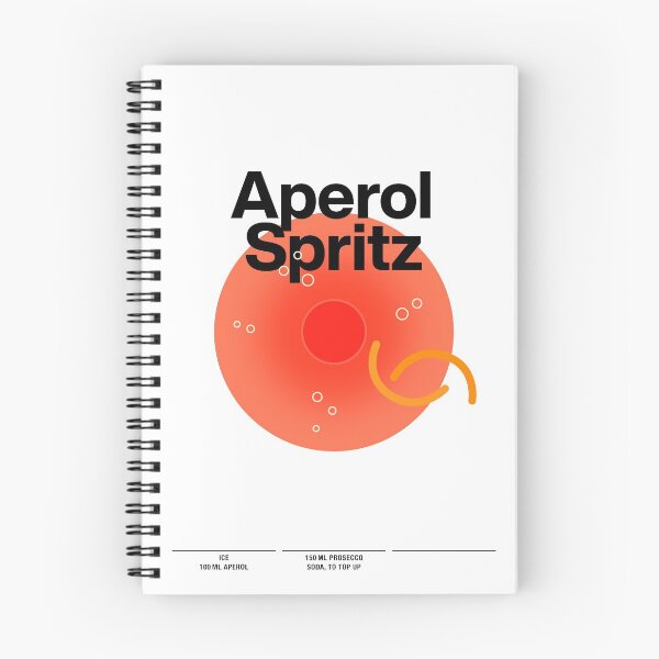 Item preview, Cocktail mixology for the house bar "Aperol Spritz" designed and sold by TrueType.