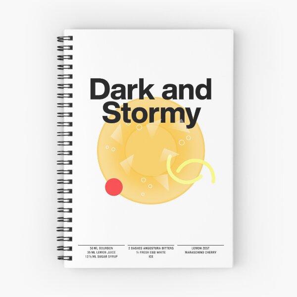 Item preview, Cocktail Mixology for the house bar "Dark and Stormy" designed and sold by TrueType.