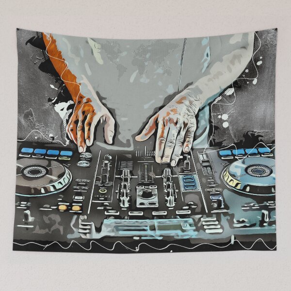 Item preview, DJ set music art #dj #music designed and sold by JBJart.