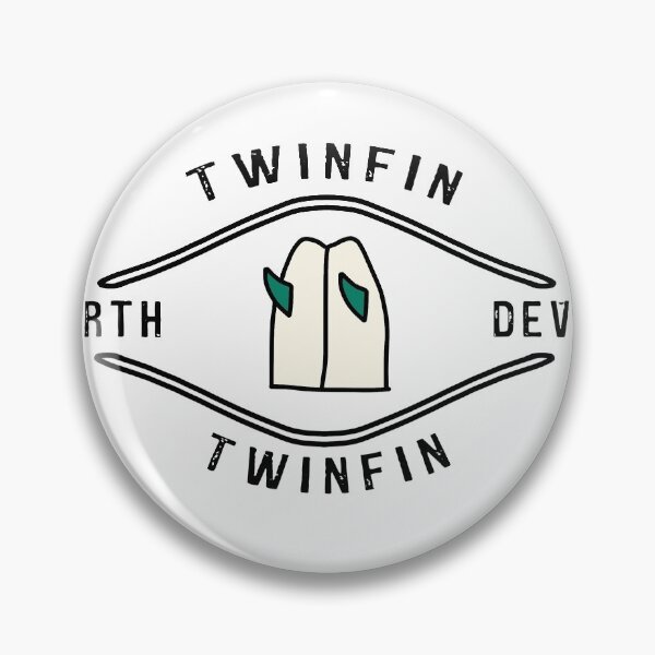 Item preview, TwinFin Logo - Simple designed and sold by TwinFinDesigns.