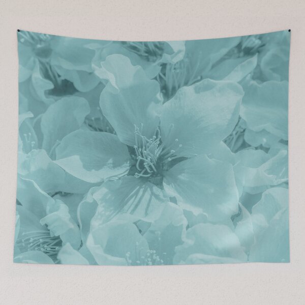 Item preview, Soft Blue Blossoms designed and sold by SquishStitches.
