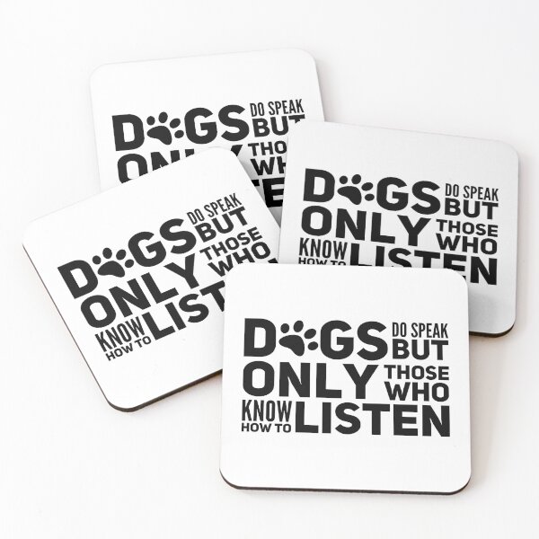 Item preview, Los perros hablan, pero solo los que saben escuchar designed and sold by suver.