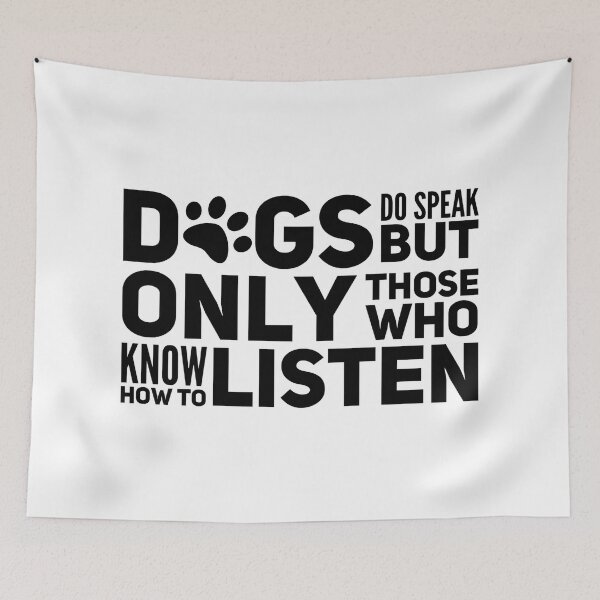 Item preview, Los perros hablan, pero solo los que saben escuchar designed and sold by suver.