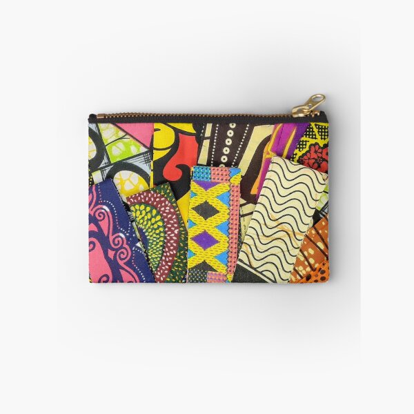Item preview, African Fabric Patchwork Collage Art Patterns [#223] designed and sold by AfriStyleUK.