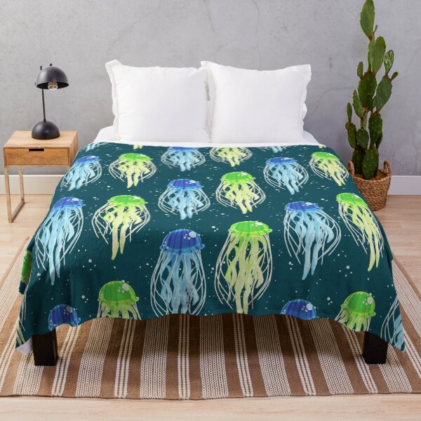 Item preview, Jellyfish-Blue/Green designed and sold by PocketShadow.