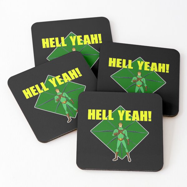 Item preview, Hell Yeah! (For Black Shirts) designed and sold by Lost In Shirts.