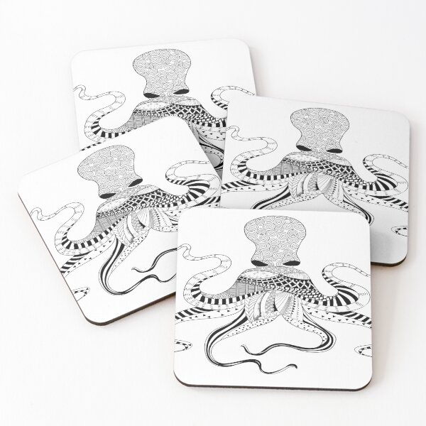 Artikelvorschau, Meeresthema Octopus Mandala entworfen und verkauft von TheImperfecto.