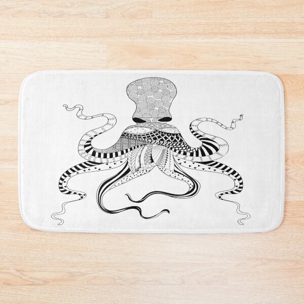Item preview, Marine Theme Octopus Mandala  designed and sold by TheImperfecto.