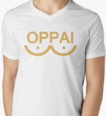 Oppai One Punch Man Men's V-Neck T-Shirt