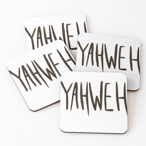 Artikelvorschau, YAHWEH STICKER Wortkunst entworfen und verkauft von ATI-Art.