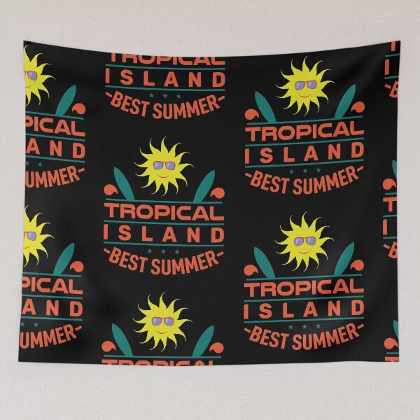 Item preview, Tropical Island Best Summer designed and sold by Qudkin.