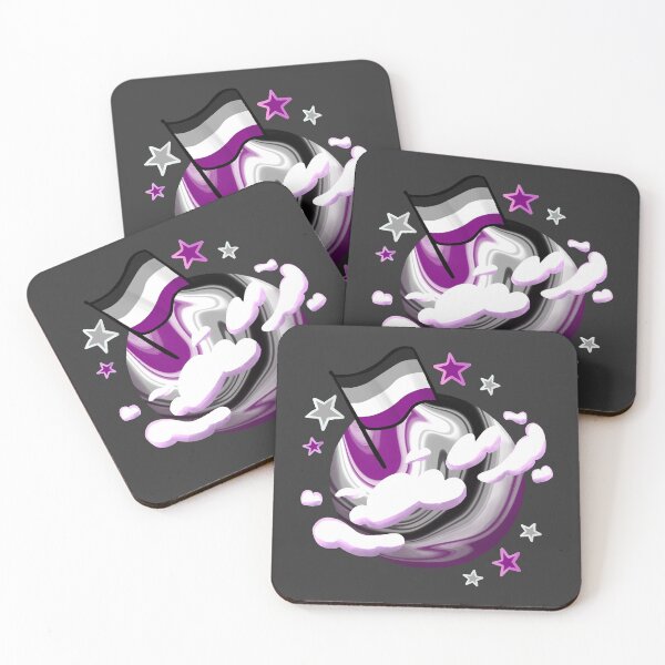 Item preview, Asexual Pride Planet designed and sold by studioemrose.