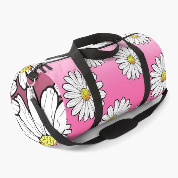 Item preview, Daisy pattern on gradient pink designed and sold by weilertsen.