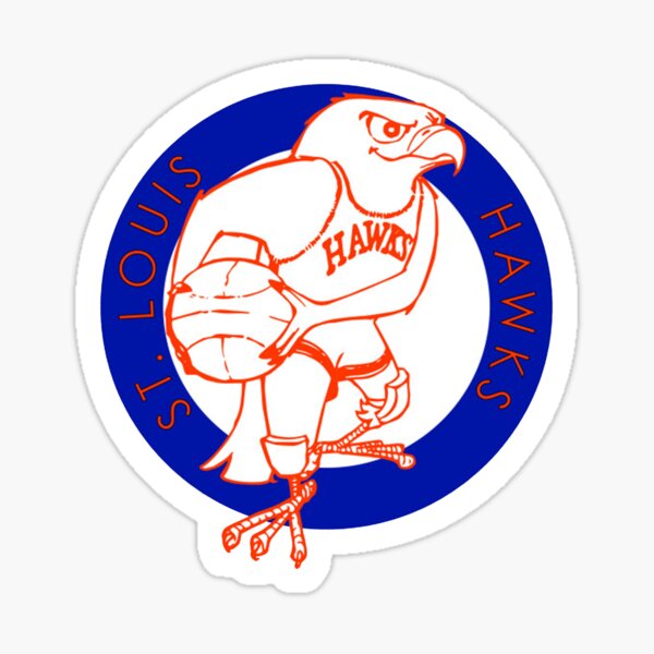 "ST LOUIS HAWKS " Sticker for Sale by ChrisismyQueen | Redbubble