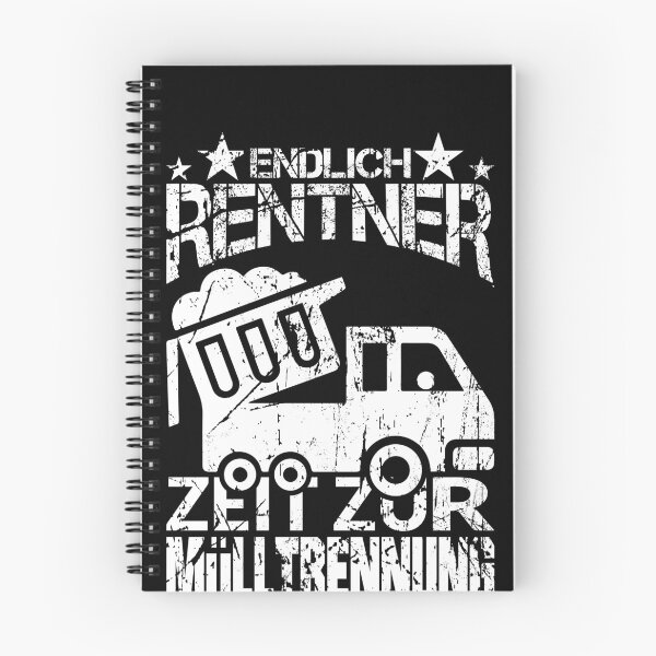 Item preview, ENDLICH RENTNER ZEIT FUeR MUeLLTRENNUNG designed and sold by Spirit-Designs.