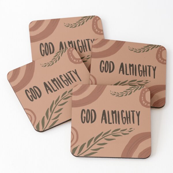 Item preview, GOD ALMIGHTY word art designed and sold by ATI-Art.