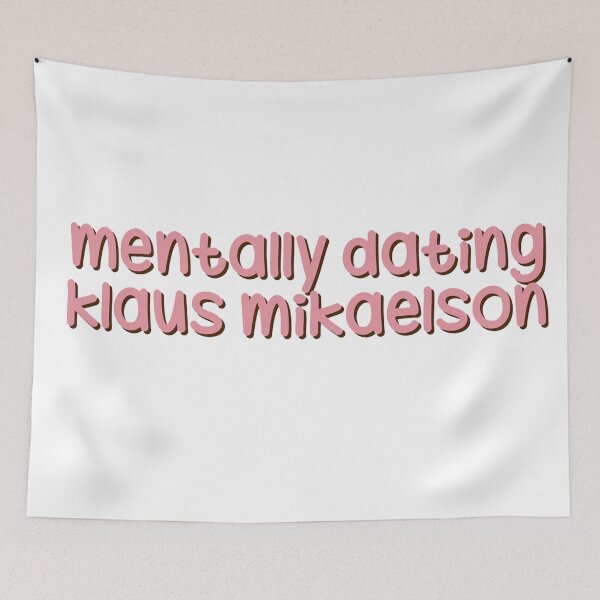 Item preview, mentally dating klaus mikaelson designed and sold by Christina Georgiou.