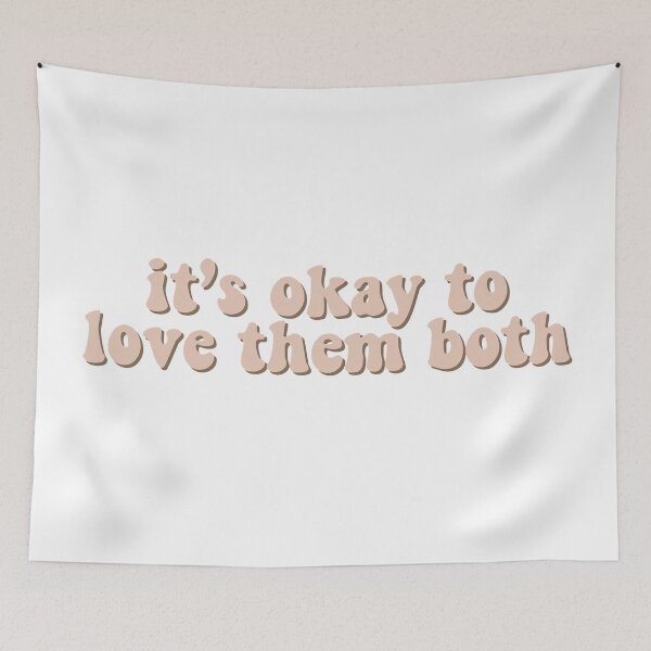 Item preview, it's okay to love them both  designed and sold by Christina Georgiou.