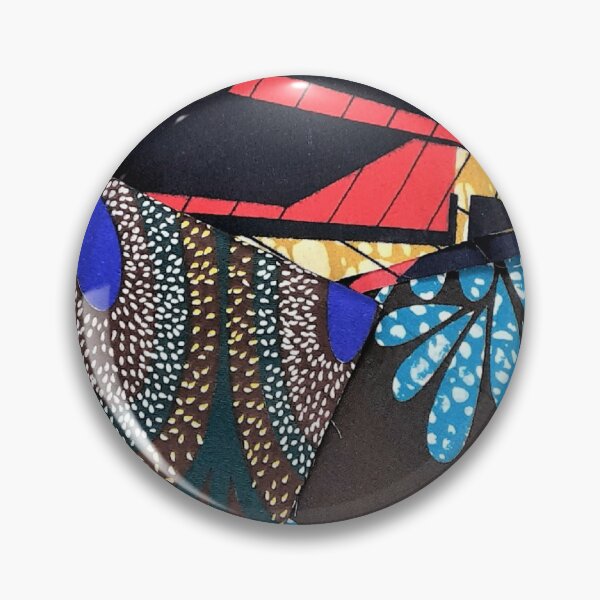 Item preview, African Fabric Patchwork Collage Art Patterns [#224] designed and sold by AfriStyleUK.
