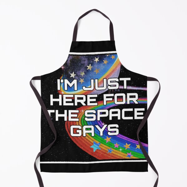 Item preview, I'm Just Here for the Space Gays Sci-Fi Convention Commission designed and sold by orionlodubyal.