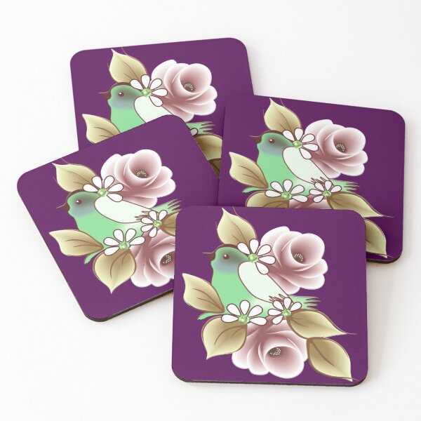 Item preview, Rose With Bird Design designed and sold by Zareen Sayyed.