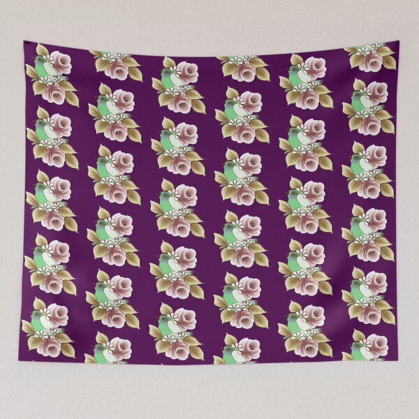 Item preview, Rose With Bird Design designed and sold by Zareen Sayyed.