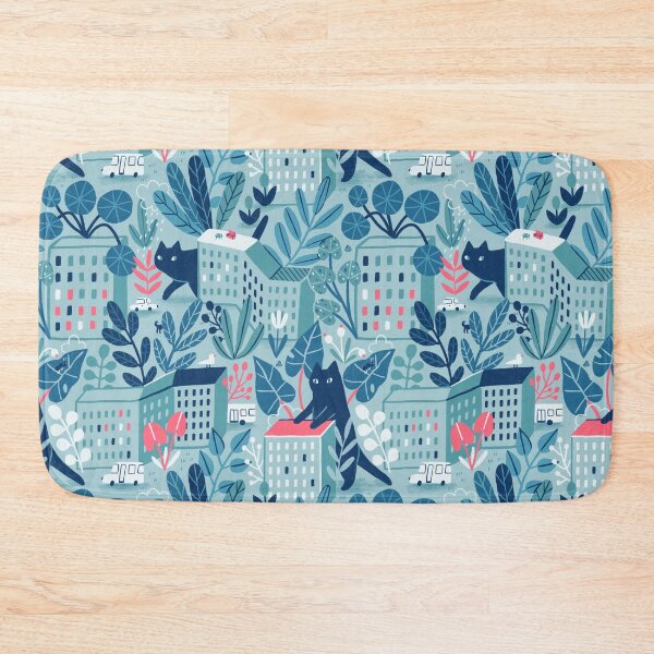 Item preview, Giant cats, plants and dormitory area. designed and sold by kostolom3000.