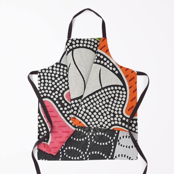 Item preview, African Fabric Patchwork Collage Art Patterns [#225] designed and sold by AfriStyleUK.