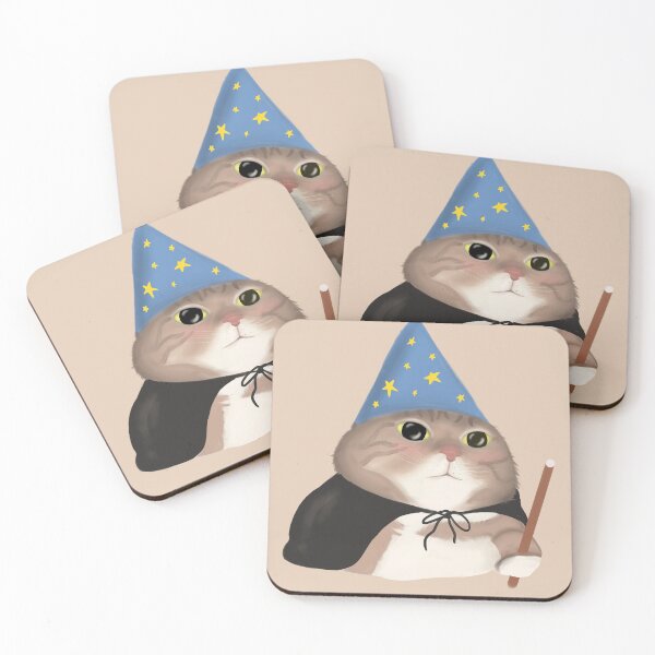 Item preview, MEOWZARD -Th wizard cat designed and sold by Joyce Luiz Shop.