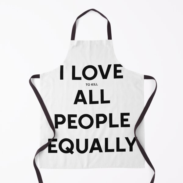Item preview, I Love All People Equally (black text) designed and sold by Samboid.