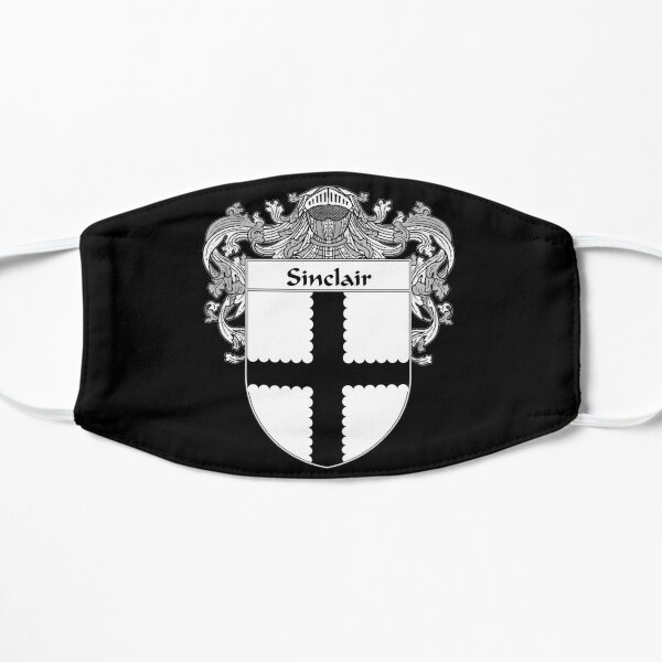 Sinclair Clan Shield Flat Mask