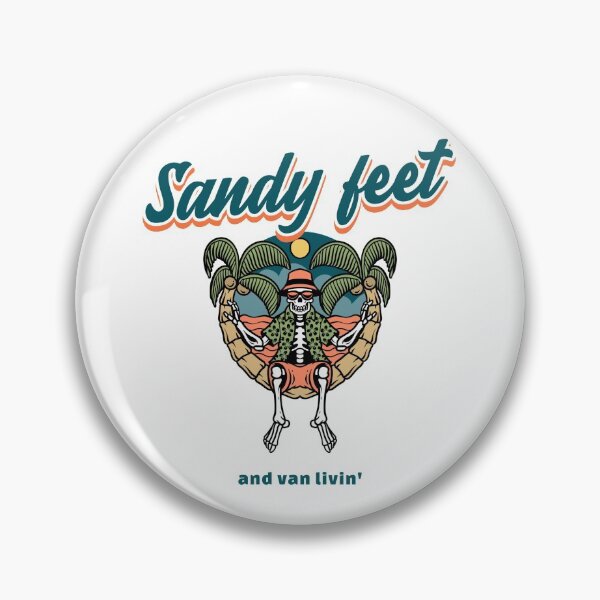 Item preview, Sandy feet and van living designed and sold by VanLife4Tees.