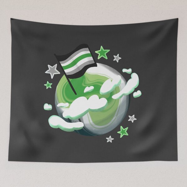 Item preview, Agender Pride Planet designed and sold by studioemrose.